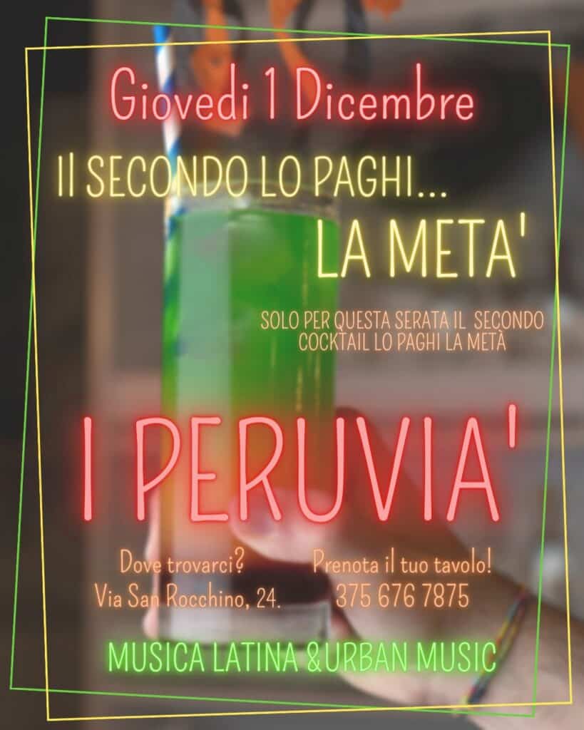 locandina promozione drink